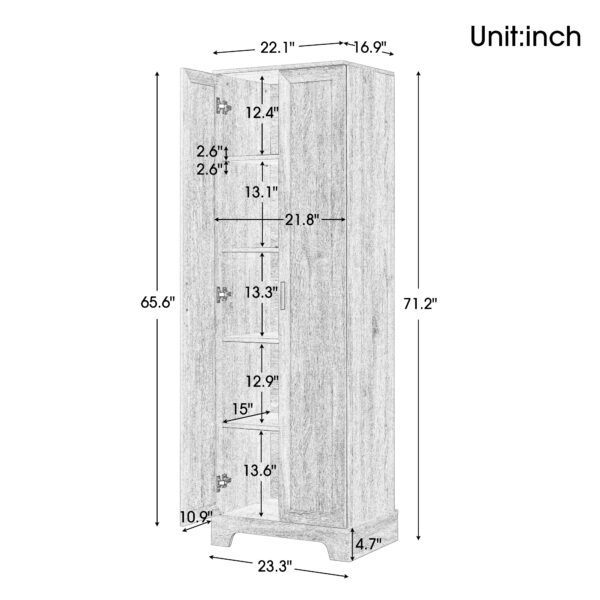 Cabinet Storage, Living Dining Bath Bed Rooms Easy Install - Image 10