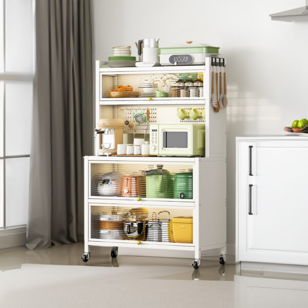 Cabinet Industrial Functional Metal Storage Shelf - Image 2