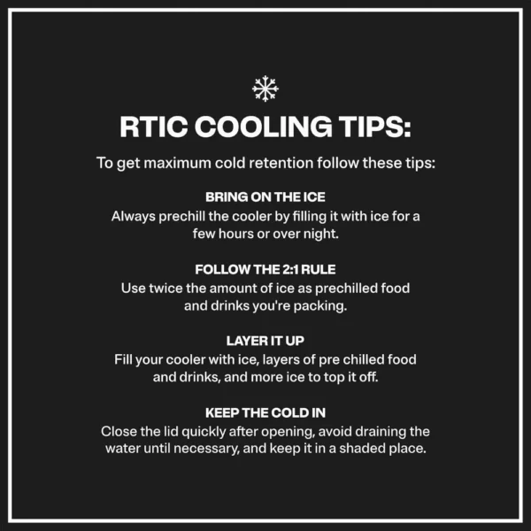 RTIC Ultra-Light 52 Quart Hard Cooler Insulated - Image 8
