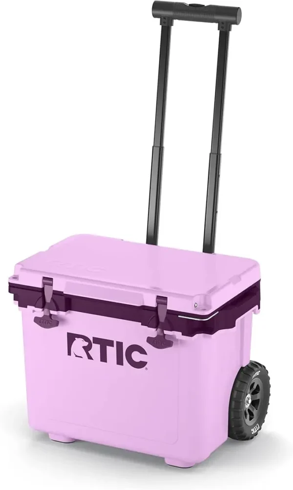 RTIC 22 QT Ultra-Light Wheeled Cooler with Handle, Hard Insulated Portable Ice Chest Box for Beach, Drink, Beverage, Camping, Picnic - Image 9