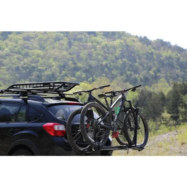 KUAT NV Base 2.0 - 2" Hitch Mounted 2-Bike Rack 2" Hitch Sizes Mountain Road & Gravel Bike - Image 5