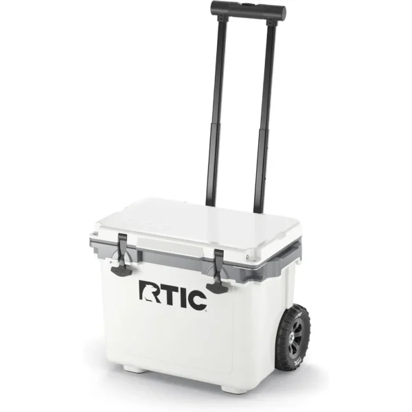 RTIC 22 QT Ultra-Light Wheeled Cooler with Handle, Hard Insulated Portable Ice Chest Box for Beach, Drink, Beverage, Camping, Picnic - Image 3