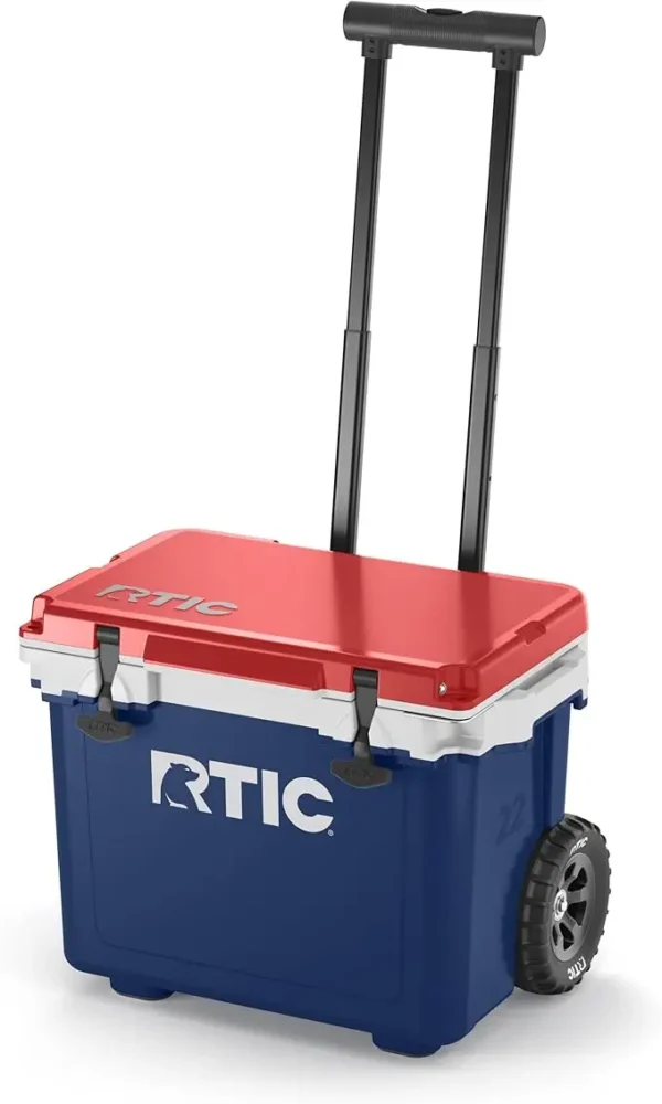 RTIC 22 QT Ultra-Light Wheeled Cooler with Handle, Hard Insulated Portable Ice Chest Box for Beach, Drink, Beverage, Camping, Picnic - Image 11