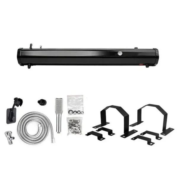 Car Roof Mounted Car Camping Mobile Shower Water Tank Rack Carrier