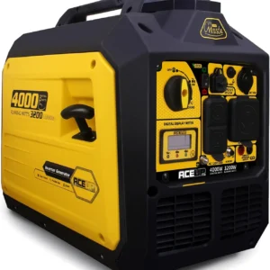 ACEUP 4000 Watt Muscle Series Portable Inverter Generator, Gas Powered Generator Quiet for Home, RV-Ready, EPA Compliant
