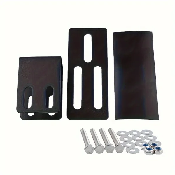Car Roof Universal Solar Panel / Led Light Mount / Custom Rack Bracket - Durable Iron, No-Drill Installation for Suvs & Off-Road Vehicles - Image 3