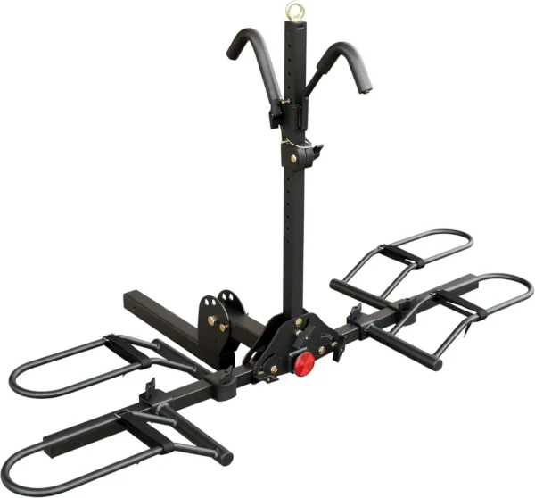 2-Bike Car 2 inch Hitch Mount Platform Style Rack - Image 2