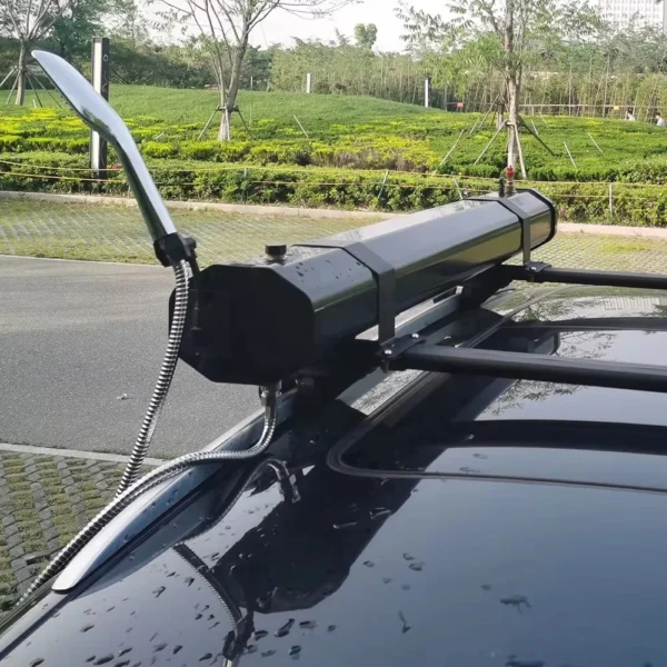 Car Roof Mounted Car Camping Mobile Shower Water Tank Rack Carrier - Image 2