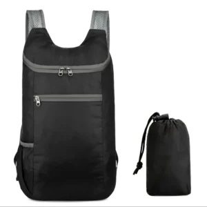 Weekend Travel Bag, Foldable Waterproof Lightweight Backpack, Large Capacity