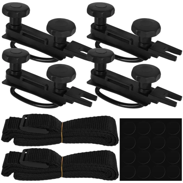 Universal Car Cargo Box Replacement Mounting Hardware Kit Heavy Duty U-Bolt Clamp