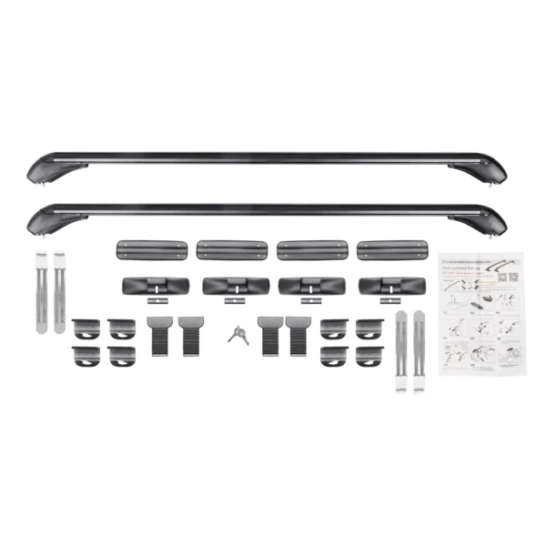 Universal Car Roof Rack Cross Bars Locks Durable - Image 6
