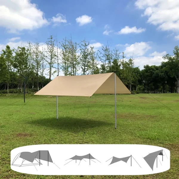 Custom Camping Picnic Universal Canopy Tent Cover Waterproof Outdoor Shelter - Image 3