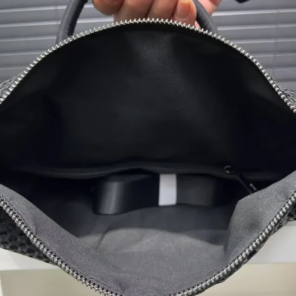Mesh Industrial Backpack Casual Daily Commuter Bag - Image 6