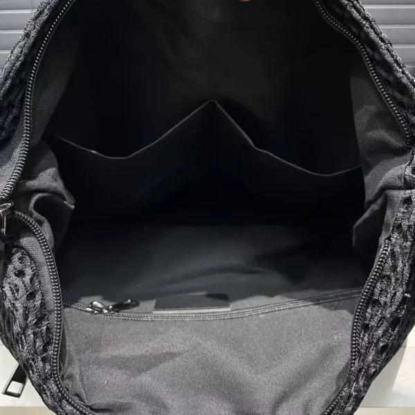 Mesh Industrial Multi-Use Backpack Casual Daily Commuter Bag - Image 6