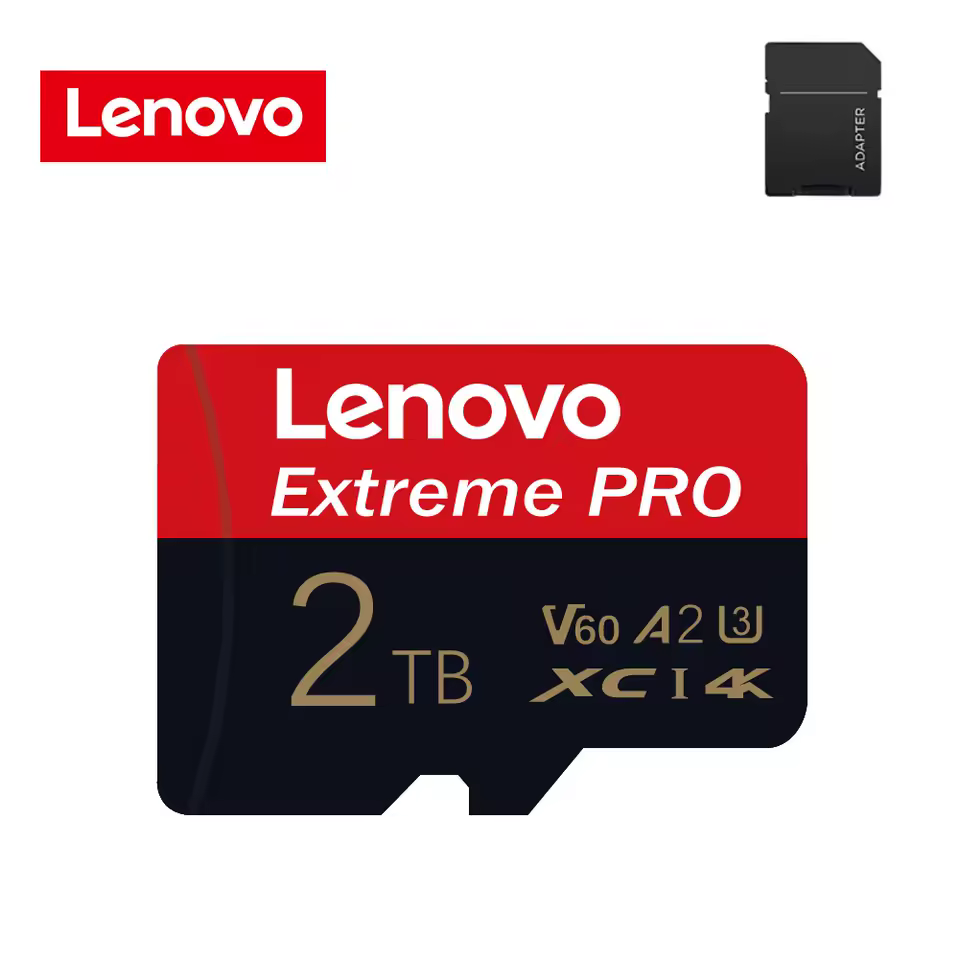 Lenovo 1TB / 2TB Extreme PRO Micro TF SD Card Includes Adapter
