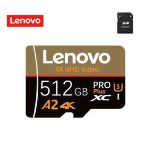 Lenovo 512GB / 2TB Gold PRO Plus UHD Video Micro TF SD Card (Copy)