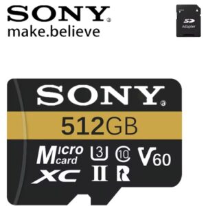 SONY 128GB / 512GB / 2TB V60 Micro Memory Card